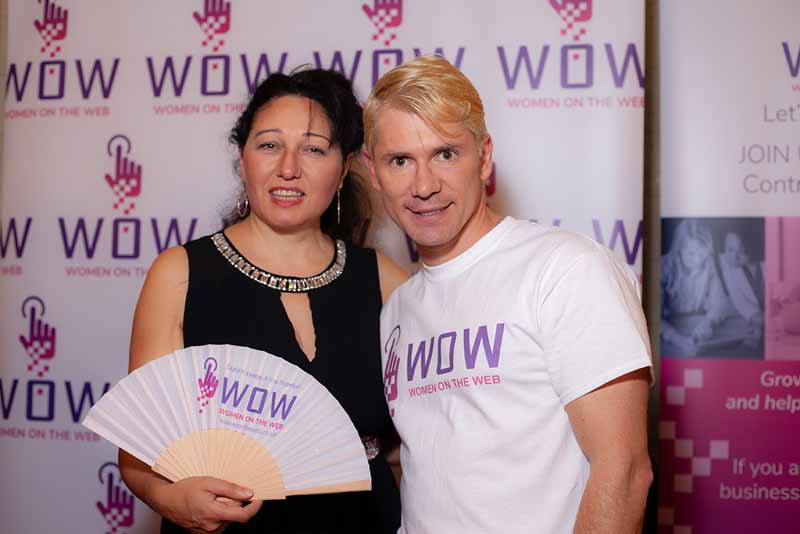 Digital literacy Women On the Web contributor partners at launch nov 15 2018